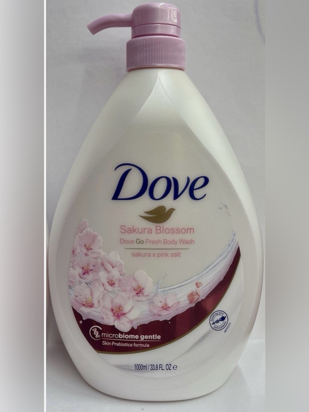 Dove Sakura Blossom Nourishing Body Wash with Pink salt - Pink 1L
